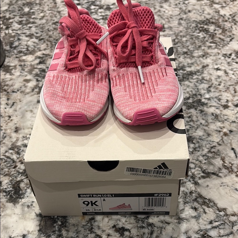 Adidas Kids Swift Run Pink Shoes